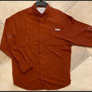 Men’s Columbia PFG shirt long sleeve . Size XL